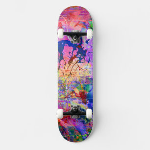Cool gestrichen skateboard