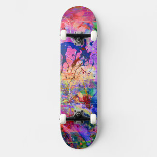 Cool gestrichen skateboard