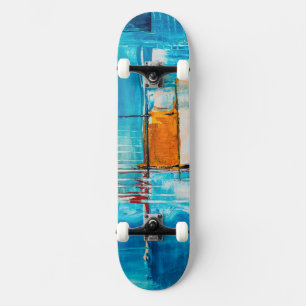 Cool gestrichen skateboard