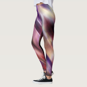 Cool gestrichener Glitzer Wasserfarbenpinsel Schla Leggings