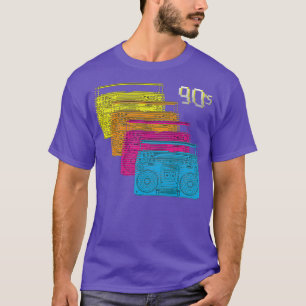 Cool Ghetto blaster 90er Party DJ Disco Musik T-Shirt