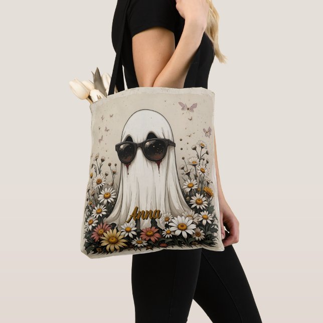 Cool Ghost Halloween-Tasche (Von Nahem)