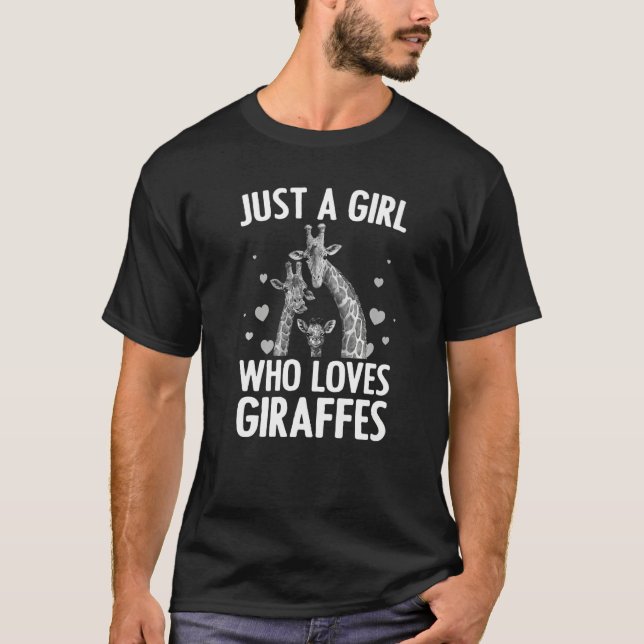 Cool Giraffe For Women Girls Africa Safari Zoo Ani T-Shirt (Vorderseite)