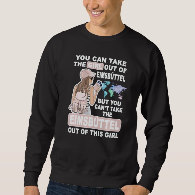 Cool Girl from Eimsbüttel City Proud Eimsbüttel Gi Sweatshirt (Vorderseite)