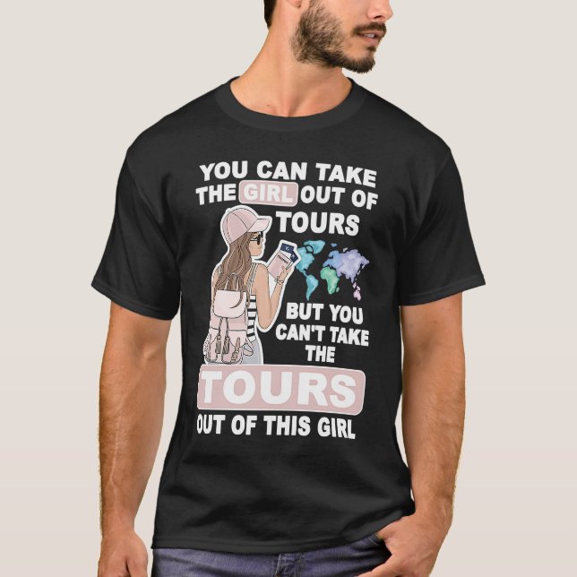 Cool Girl from Tours City  Proud Tours Girl T-Shirt (Vorderseite)