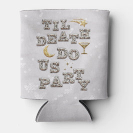 Cool Girl Glam Glitzer Metallic Dosenkühler