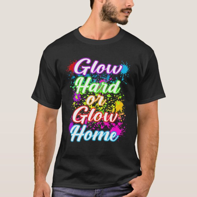 Cool glänzend harte oder glatte Zuhause, farbige S T-Shirt (Vorderseite)