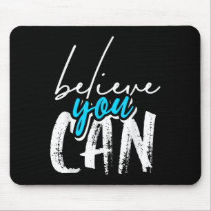 Cool glauben Sie können, Motivierend grafische Zit Mousepad