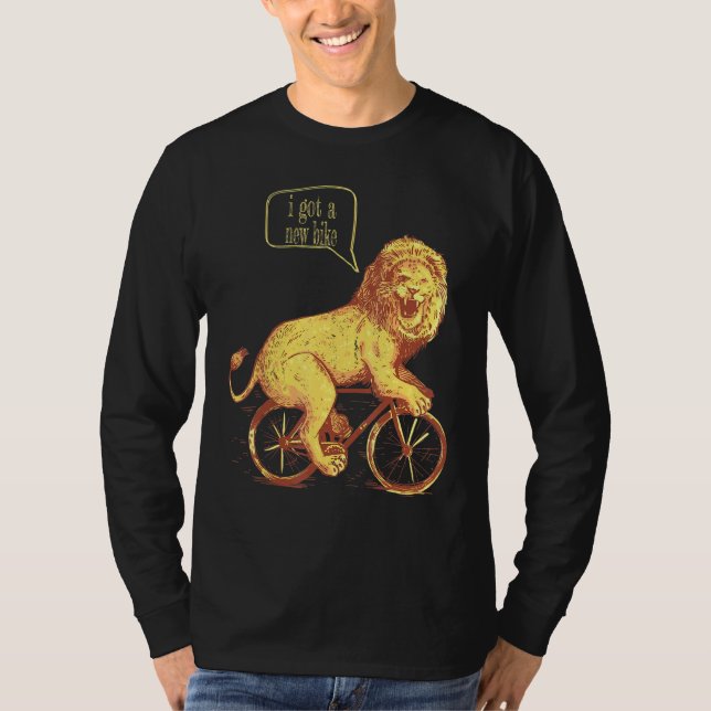 Cool Got ein neues Bike-Sprichwort Hey Mann T-Shirt (Vorderseite)