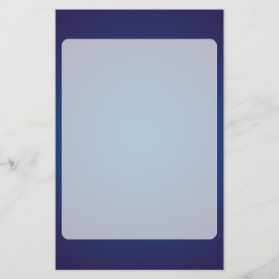 Cool Grainy Deep Blue Vignette Briefpapier