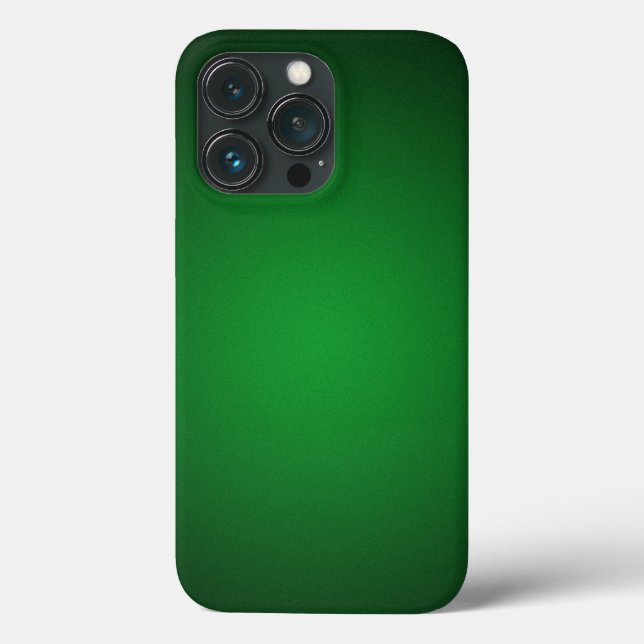 Cool Grainy Green-Black Vignette Case-Mate iPhone Hülle (Rückseite)