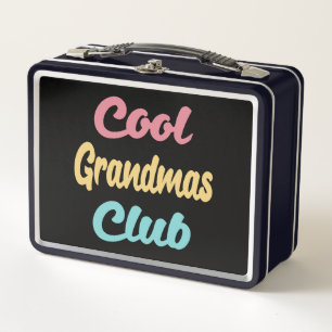 Cool Grandmas Club II Metall Brotdose
