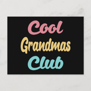 Cool Grandmas Club II Postkarte