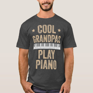 Cool Grandpas Piano Piano Pianist Pianist T-Shirt