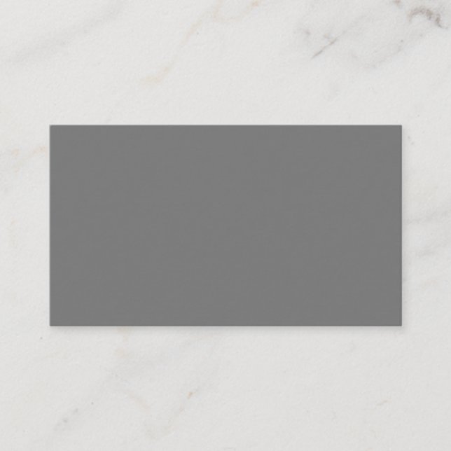 Cool Grau, Dawn, Dusty Gray, Visitenkarte (Vorderseite)