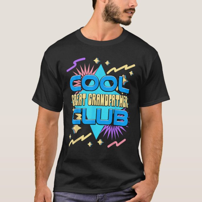 Cool Great Grandfather Club  Great Grandfather Hum T-Shirt (Vorderseite)