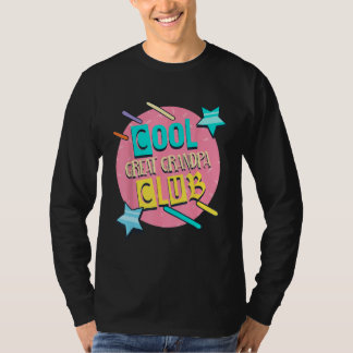 Cool Great Grandpa Club  Great Grandpa Humor T-Shirt