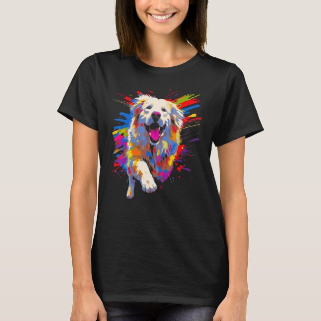 Cool Great Pyrenees Dog T-Shirt (Vorderseite)