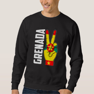 Cool Grenada Flag Patriotic Sweatshirt