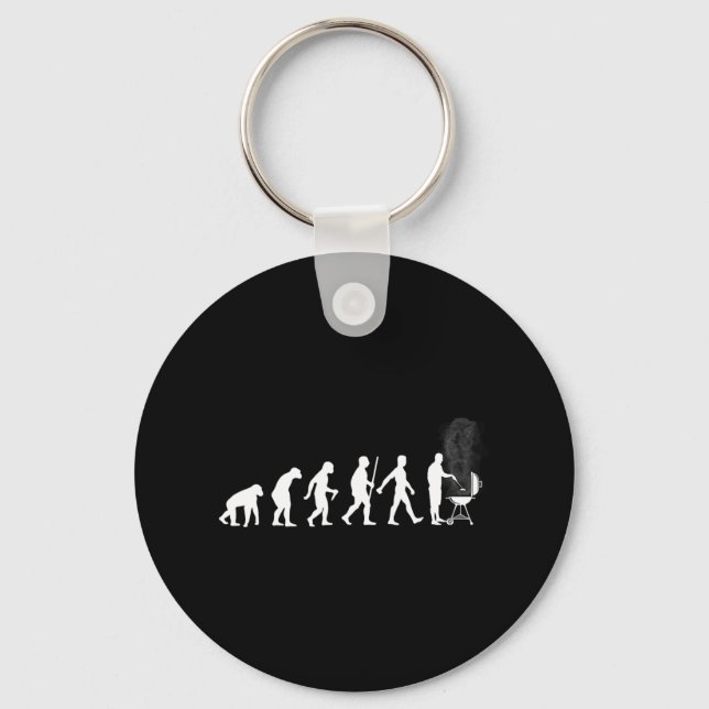 Cool Grilling For Men Women Bbq Grill Byrbeque Mea Schlüsselanhänger (Vorderseite)