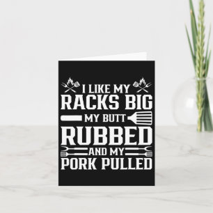 Cool Grillschweine Rub Rauchen Grillen Fleisch Rau Karte
