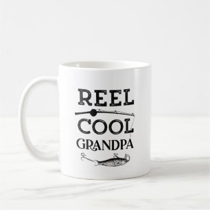 Cool Großvater Angelpuppe Großvater Mönche Kaffeetasse