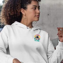 Cool Grunge Vintag Not Foto Hund Lover Mama Hoodie