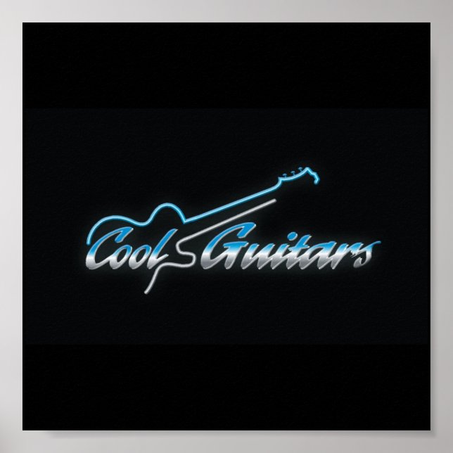 Cool Guitars Poster (Vorne)