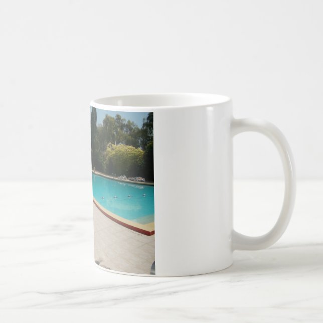 Cool Hakuna Matata Pool Seite I Liebe Meine Famili Kaffeetasse (Rechts)