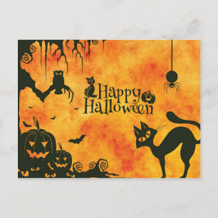 Cool Halloween Postkarte