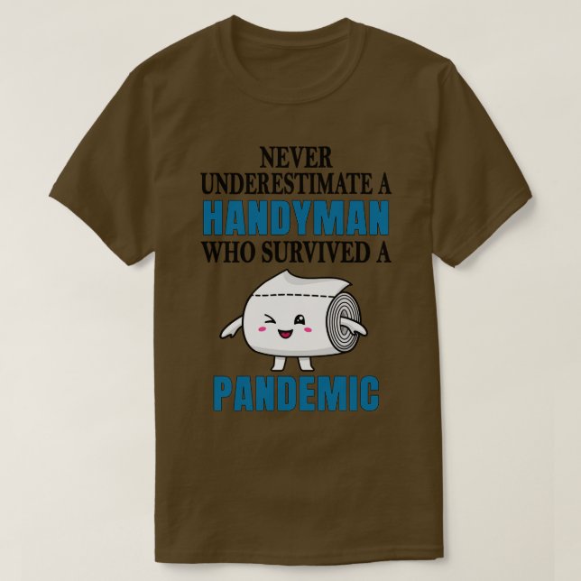 Cool Handyman Paramedic T-Shirt (Design vorne)