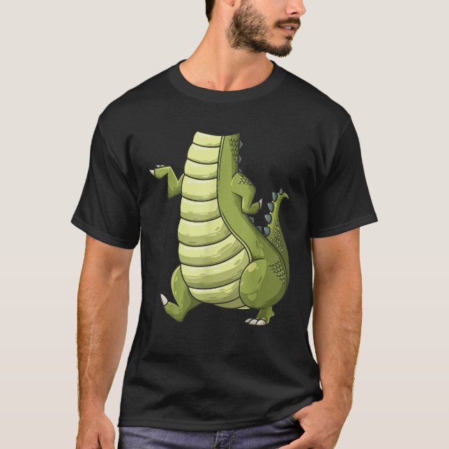 Cool Headless Crocodile Halloween Costume Funny La T-Shirt (Vorderseite)