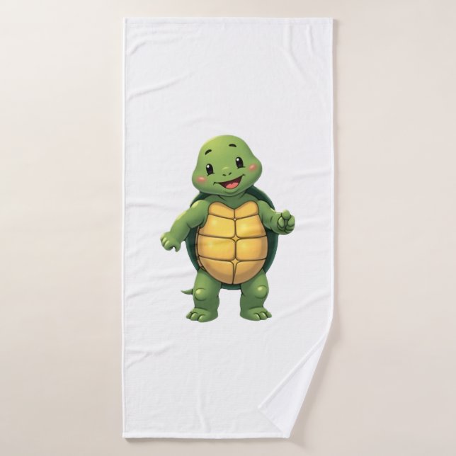 Cool Headless Turtle Halloween Costume _ Funny Laz Badehandtuch (Badehandtuch)