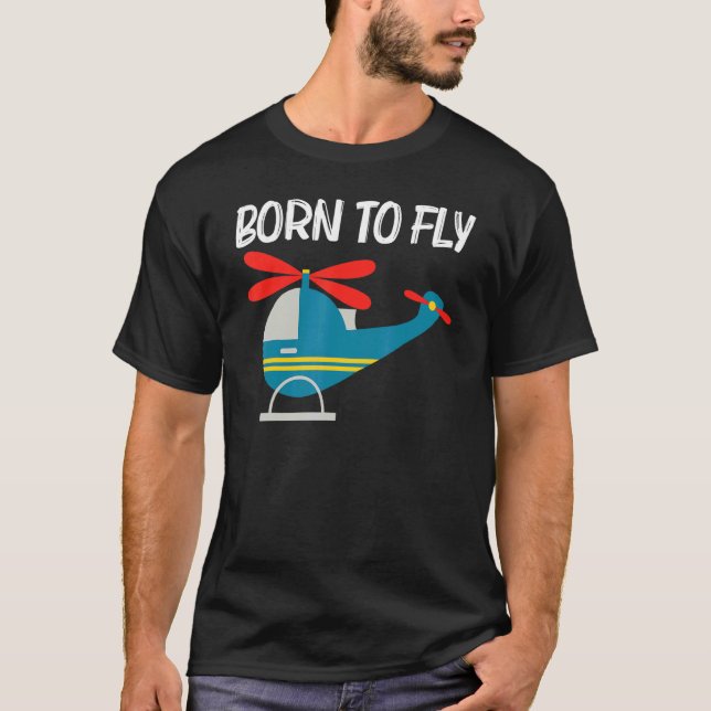 Cool Helicopter For Men Women Aircraft Aviation Pi T-Shirt (Vorderseite)