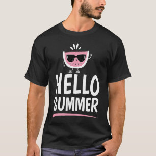 Cool Hello Summer Watermelon Sonnenbrillen Melon G T-Shirt