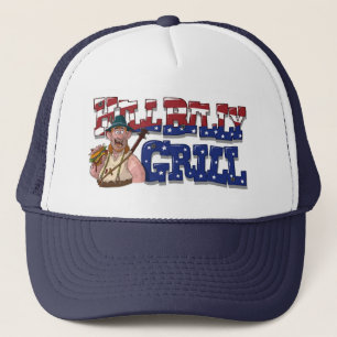 Cool HillBilly Grill Hat! Truckerkappe