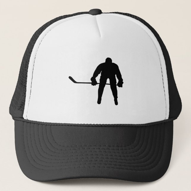Cool Hockey Player Truckerkappe (Vorderseite)