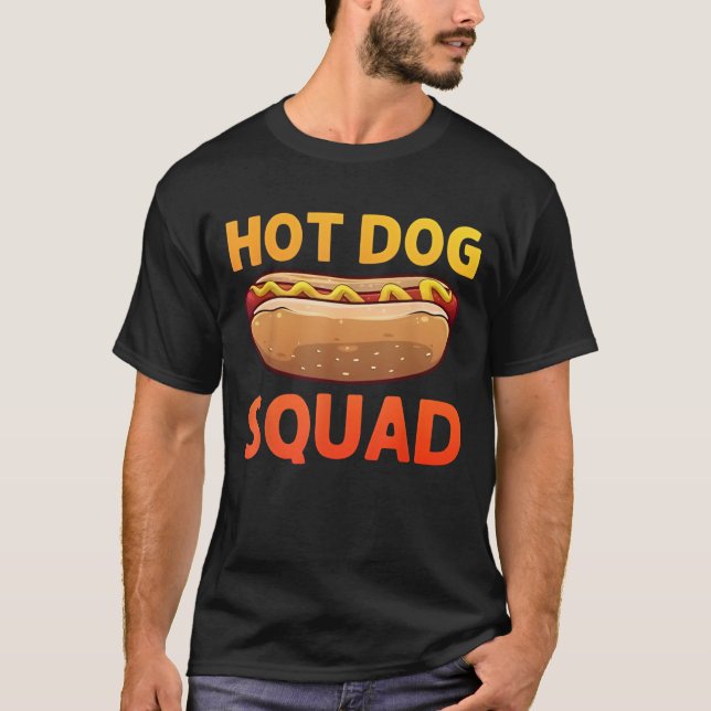 Cool Hotdog Outfit for Men Women Adult Hotdog Hot  T-Shirt (Vorderseite)