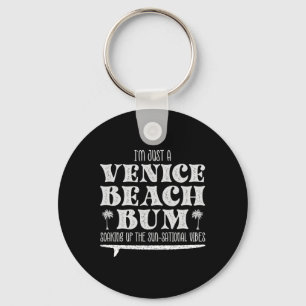 Cool, ich bin einfach ein Venice-Beach-Tagedieb, S Schlüsselanhänger