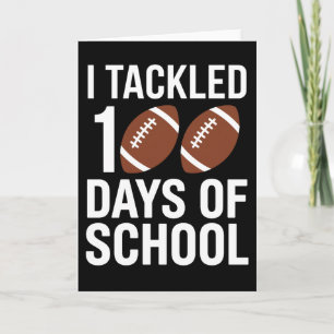 Cool, ich habe das 100-Tage-Schul-Fußballthema gem Karte