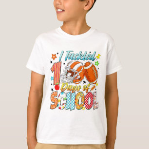 Cool, ich habe das 100-Tage-Schul-Fußballthema gem T-Shirt
