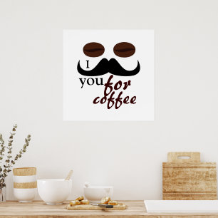 Cool, ich muss dich auf einen Kaffee einladen Poster