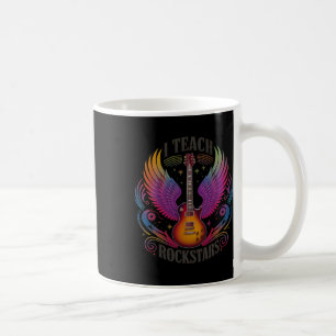 Cool, ich unterrichte Rockstars Lehrer Chor Squad  Kaffeetasse