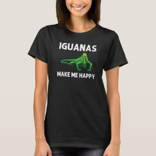 Cool Iguana Für Männer Frauen Echse Reptil Herpeto T-Shirt