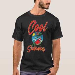 Cool im Sommer Wassermelone Liebe Melon T-Shirt