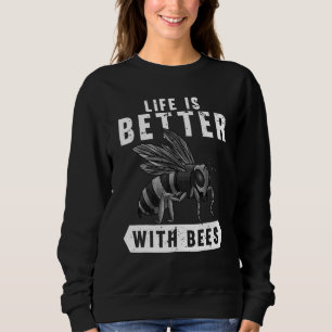 Cool Imkerei Für Männer Frauen Honig Bienenstock B Sweatshirt