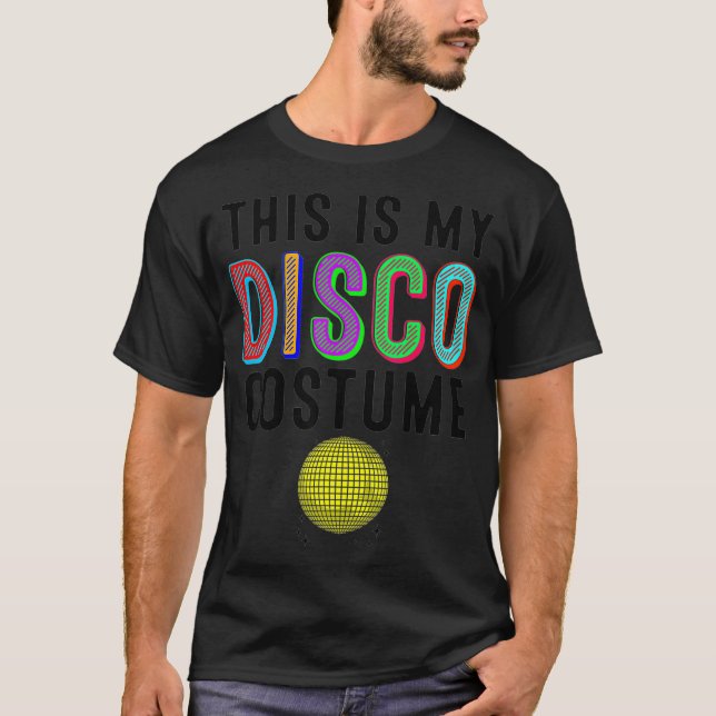 Cool ist das mein Disco-Kostüm-Party-Tänzer T-Shirt (Vorderseite)