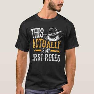 Cool ist das mein erstes Rodeo Funny Cowbo T-Shirt