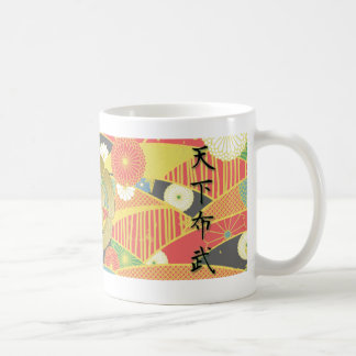 COOL JAPAN SAMURAI KAMON KANJI TENKAFUBU! Oda Kaffeetasse
