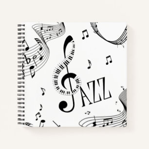 Cool Jazz Notizbuch